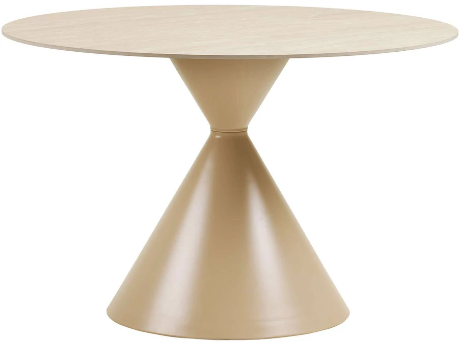 House Nordic Valgomojo stalas 120x120x76 cm smėlio
