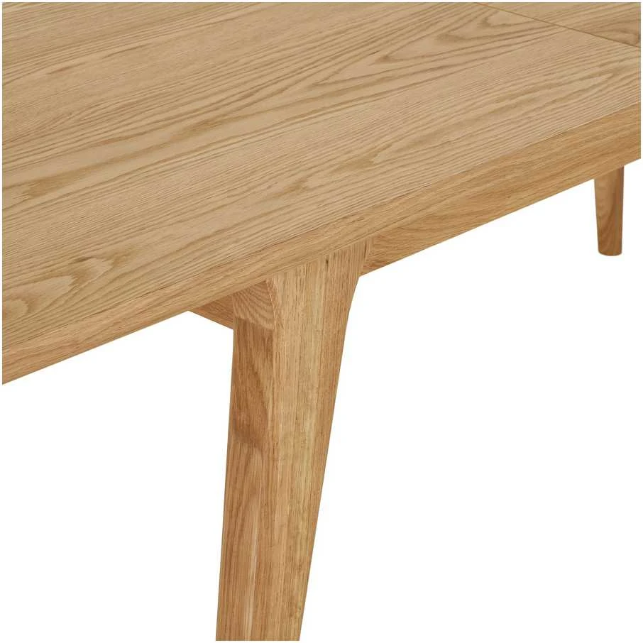 House Nordic Valgomojo stalas 90x180x75 cm natūralaus ąžuolo faneruotė