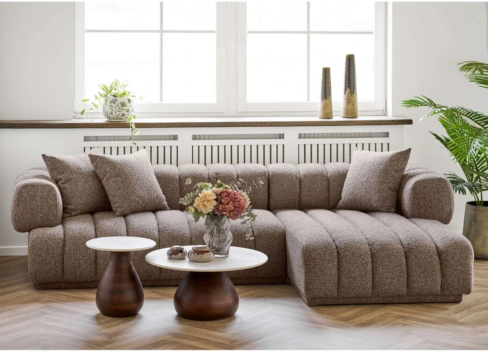 House Nordic Vaza 17x17x25 cm Ruda Stiklas
