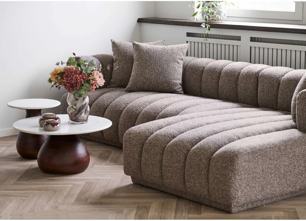 House Nordic Vaza 17x17x25 cm Ruda Stiklas