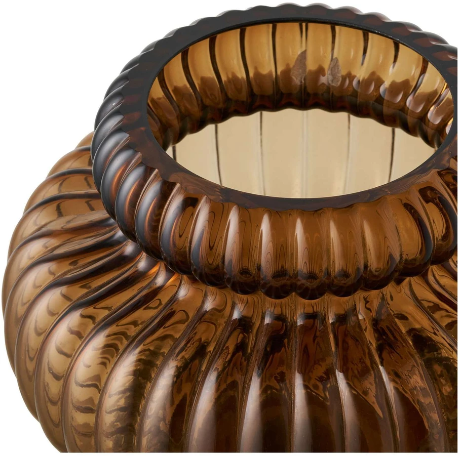 House Nordic Vaza, Vase, smoked ruda spalvos