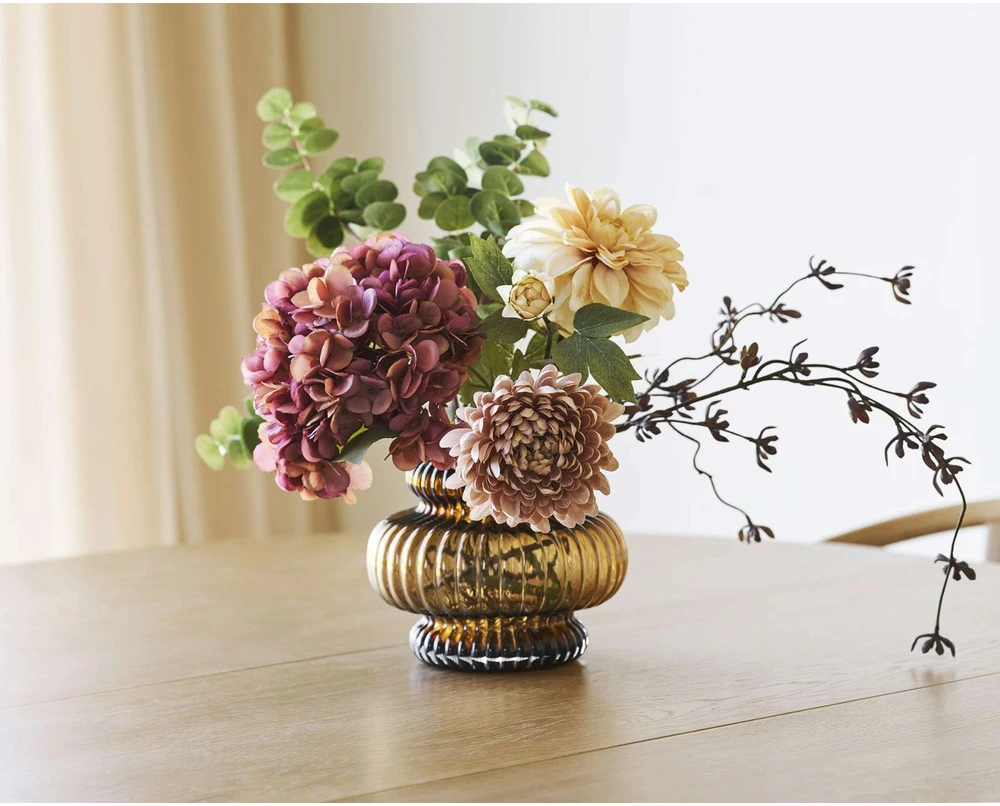 House Nordic Vaza, Vase, smoked ruda spalvos