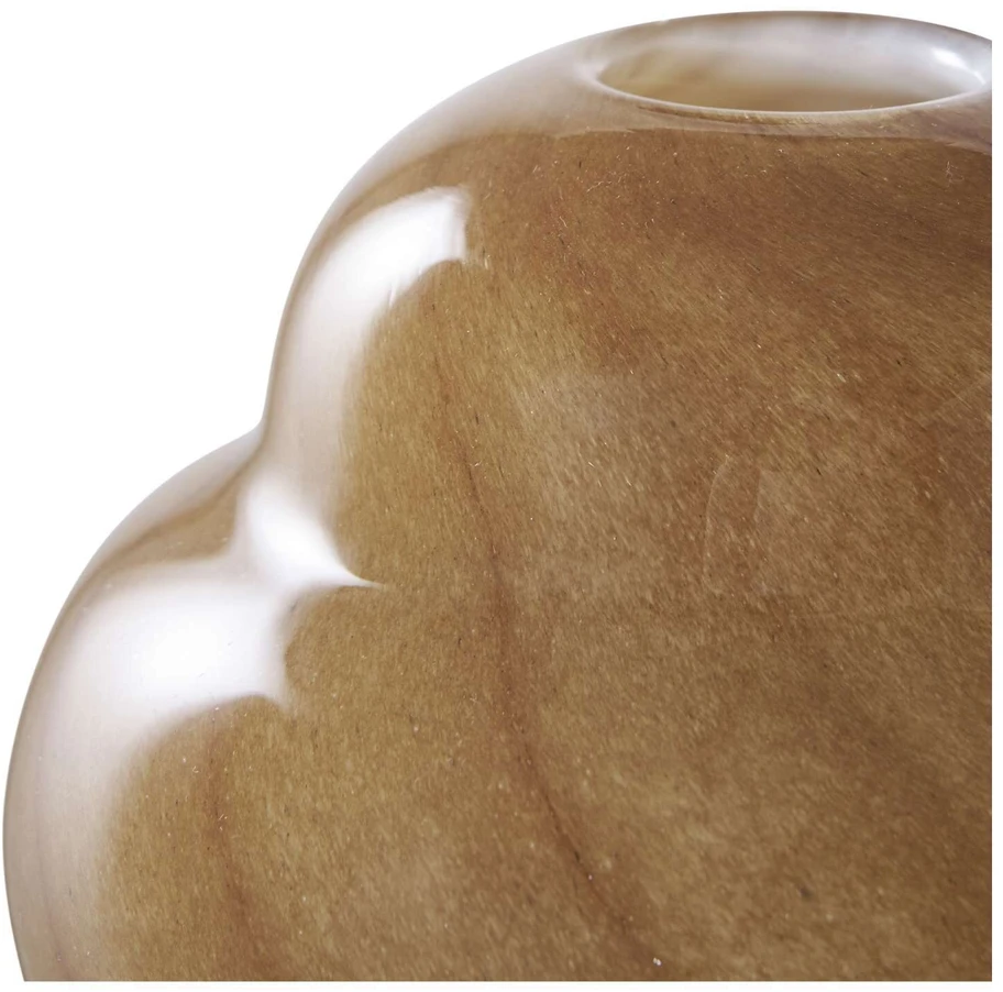 House Nordic Vaza, Vase, ruda spalvos, 16.5x17 cm