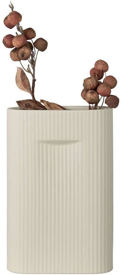 House Nordic Vaza, Vaza, 16.5x6.5x26 cm, Pilka