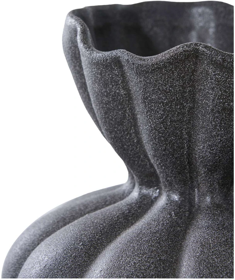 House Nordic Vaza, Vaza, 17.2x19.4 cm, Juoda