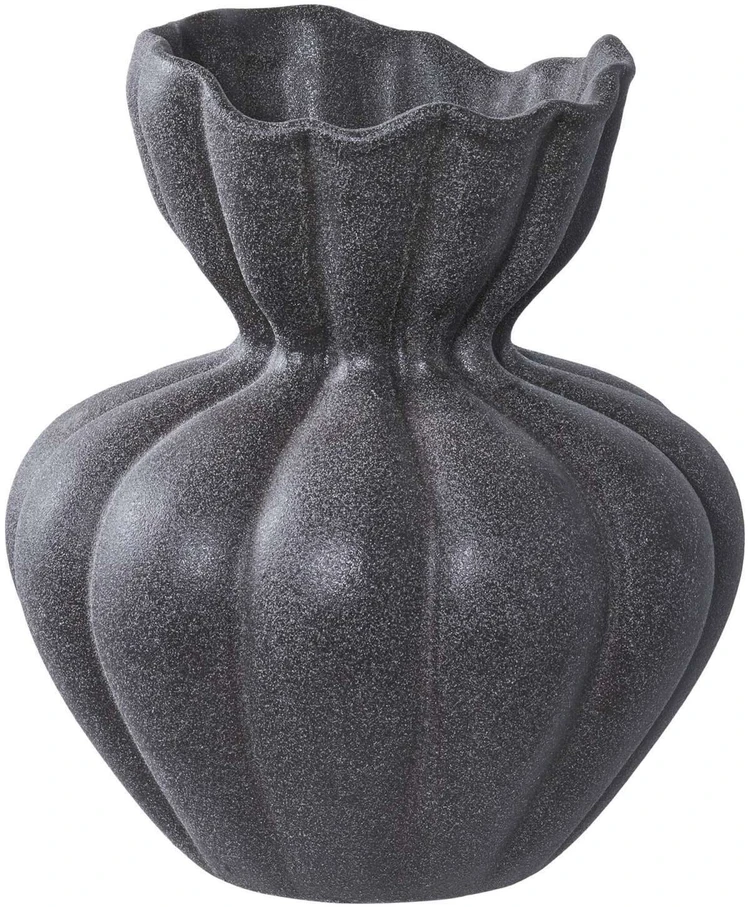 House Nordic Vaza, Vaza, 17.2x19.4 cm, Juoda