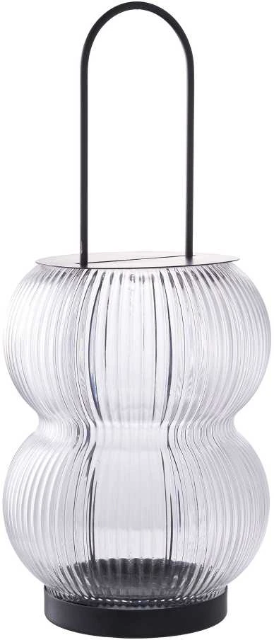 House Nordic Lanterns, Lucena, juoda, stiklas