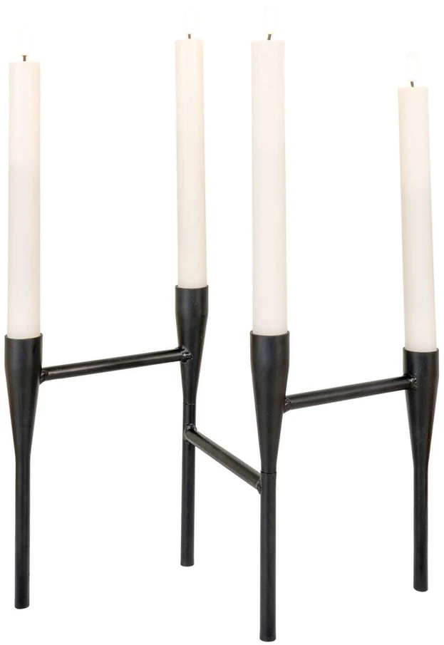 House Nordic Žvakidė, Candle, juoda spalvos