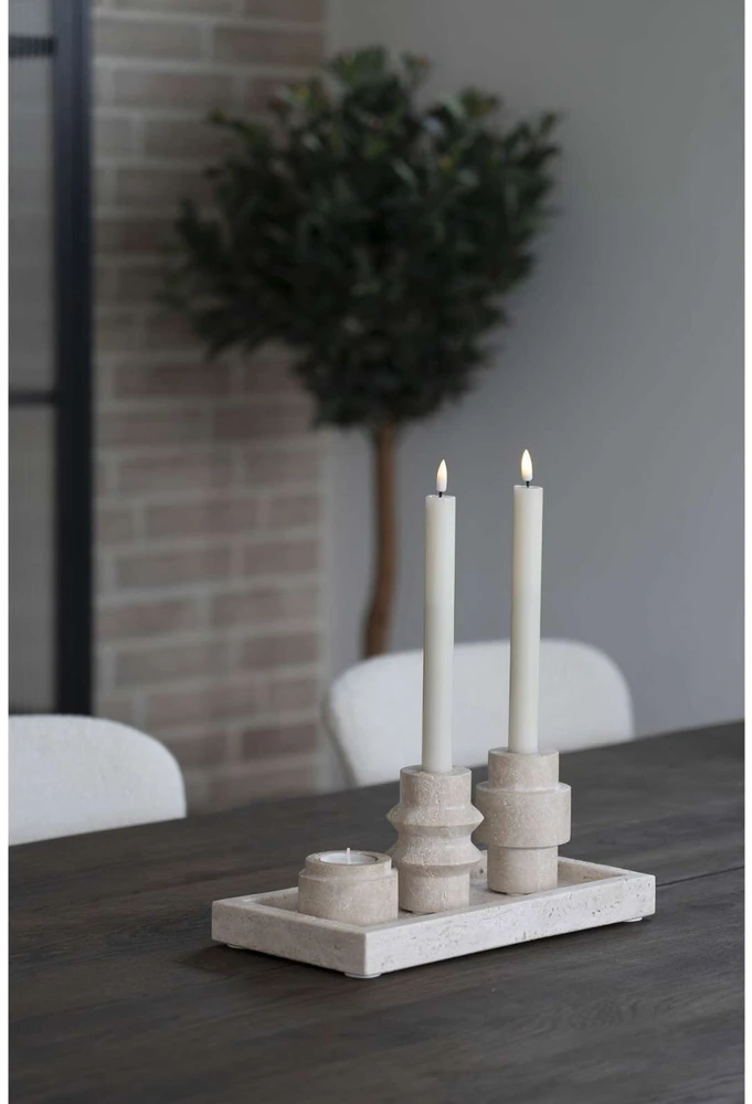 House Nordic Žvakidė, Candle, natūrali