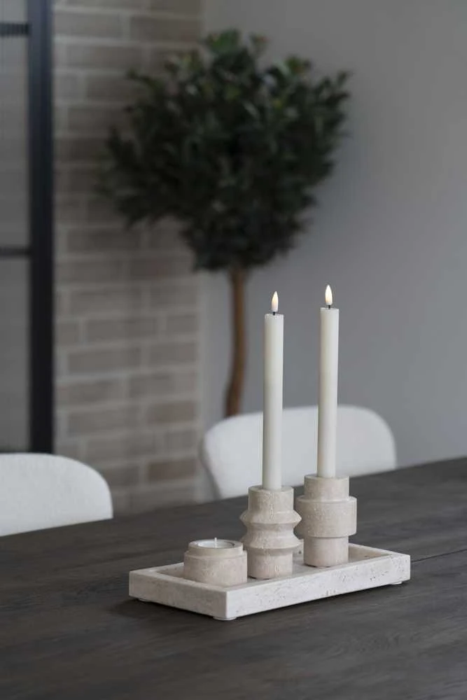 House Nordic Žvakidė, Candle, natūrali