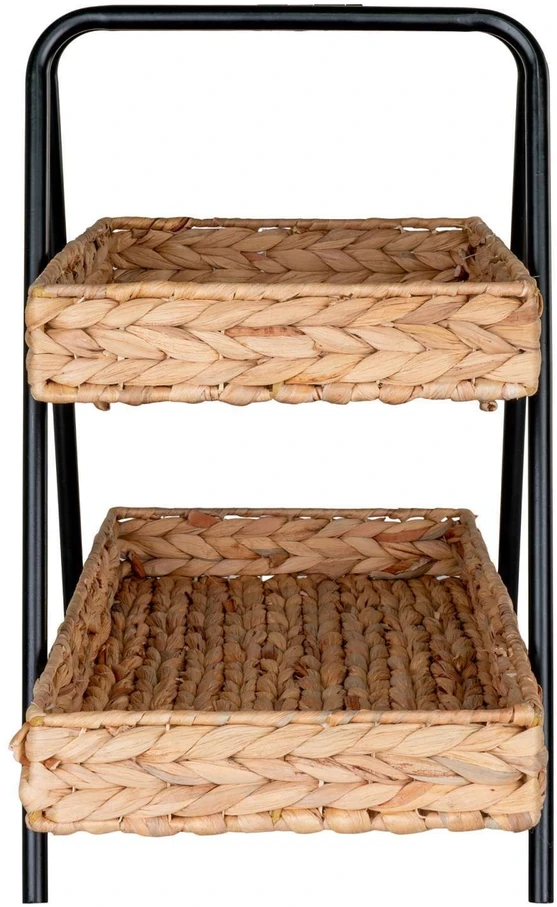 House Padėklas, Alfaro Padėklas, 42x23x43.5 cm, Natūrali/Juoda