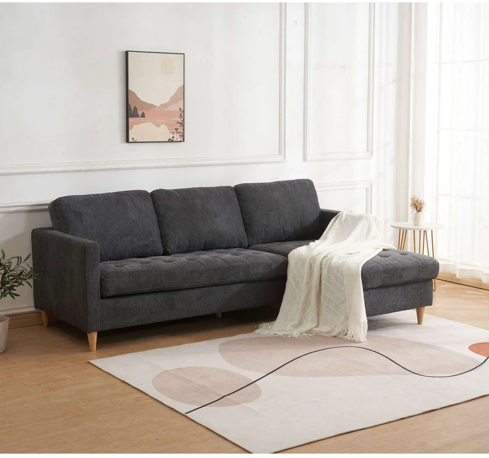 House Lounge sofa, Firenze, tamsiai pilka