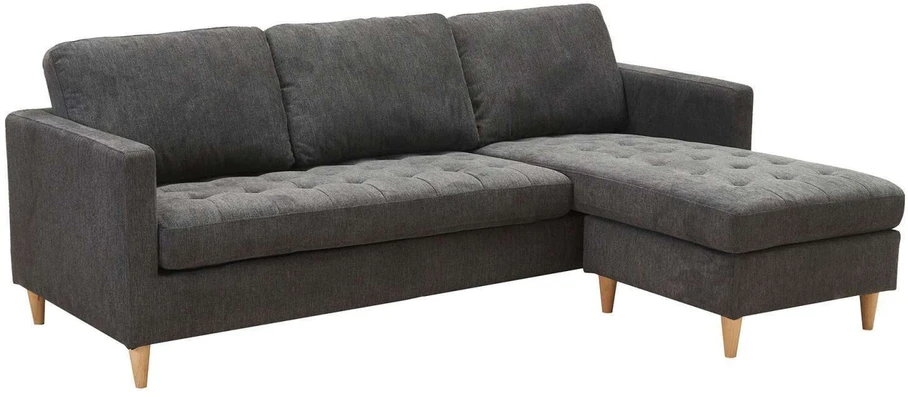 House Lounge sofa, Firenze, tamsiai pilka