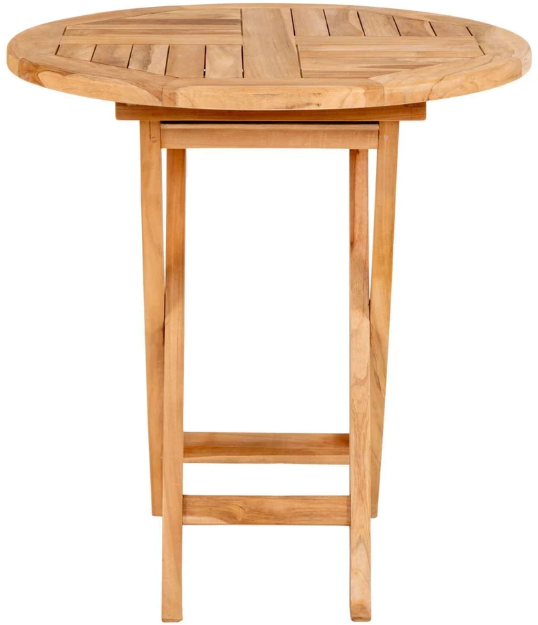 House Nordic Aps Sulankstomas stalas Toledo 70 cm iš tikmedžio