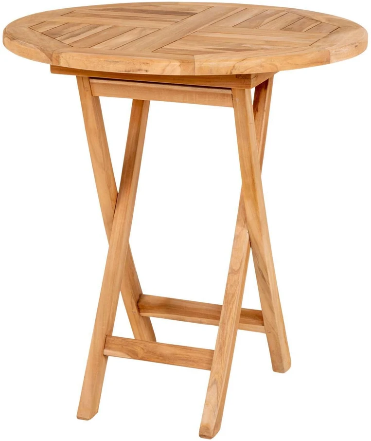 House Nordic Aps Sulankstomas stalas Toledo 70 cm iš tikmedžio