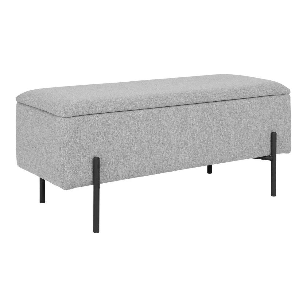 None Hallway bench Watford. light pilka. 36.5x95x46cm