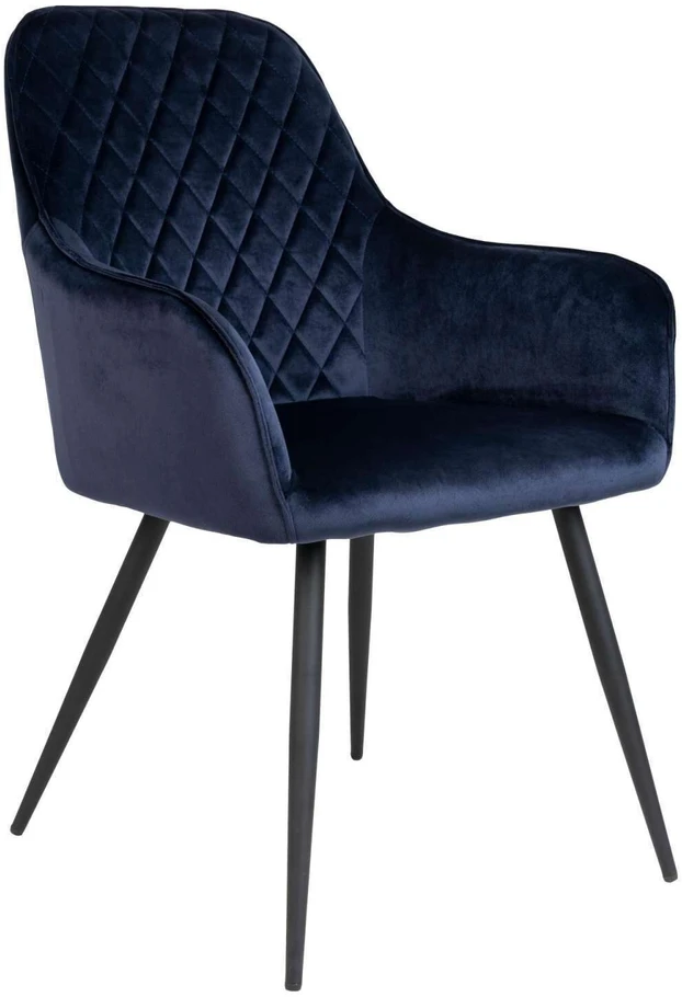House Nordic Harbo kėdė, tamsiai mėlyna VIC/juoda (dydis: universalus)