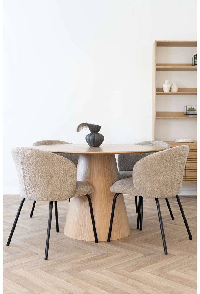 House Nordic Aps Stalas Bolton apvalus 120 cm uosio