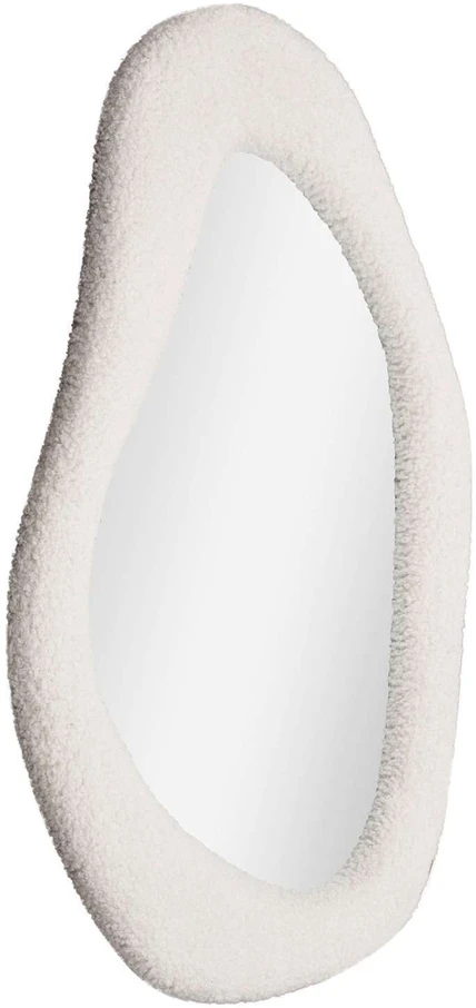 House Veidrodis, Bosa veidrodis, 46,5x61 cm, Balta