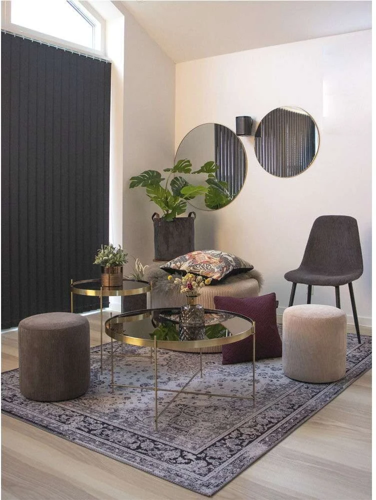 House Sieninis veidrodis, Jersey, brass look