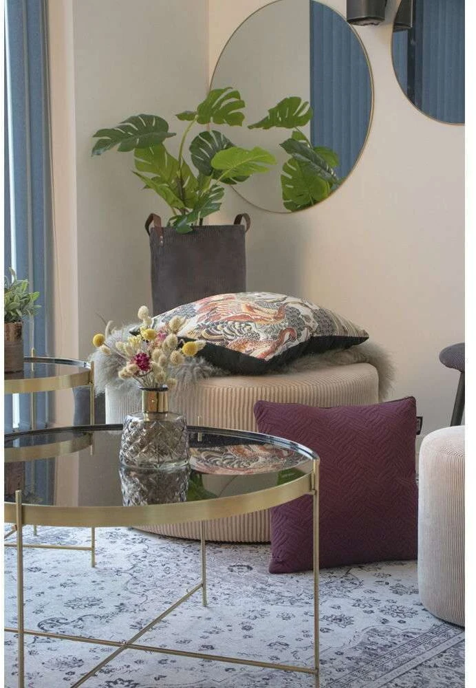 House Sieninis veidrodis, Jersey, brass look