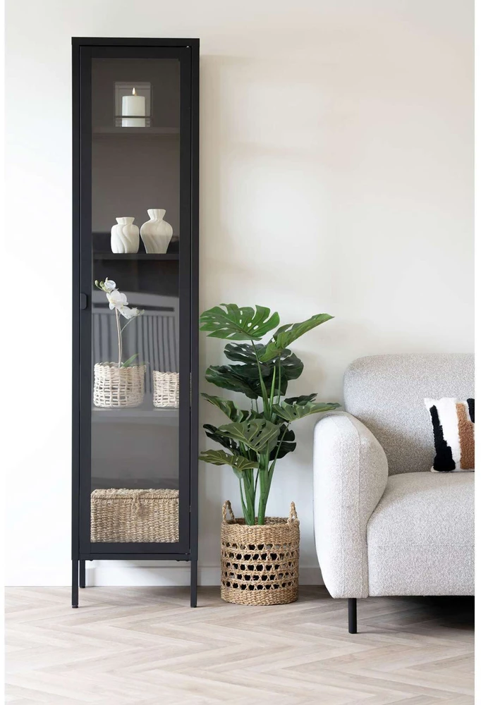 House Vitrina, Brisbane Plona, 40x35x180 cm, Juoda