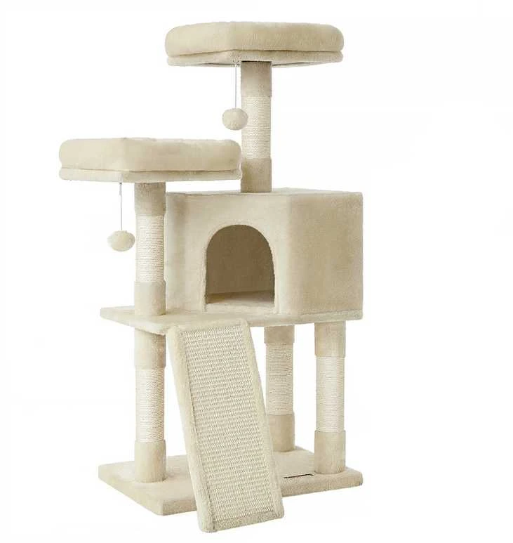 Songmics Feandrea Draskyklė 115 cm su draskymo lenta