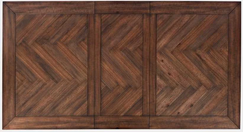 Išplečiamas stalas, Avola, 152,5-198 cm, Tamsiai rudas