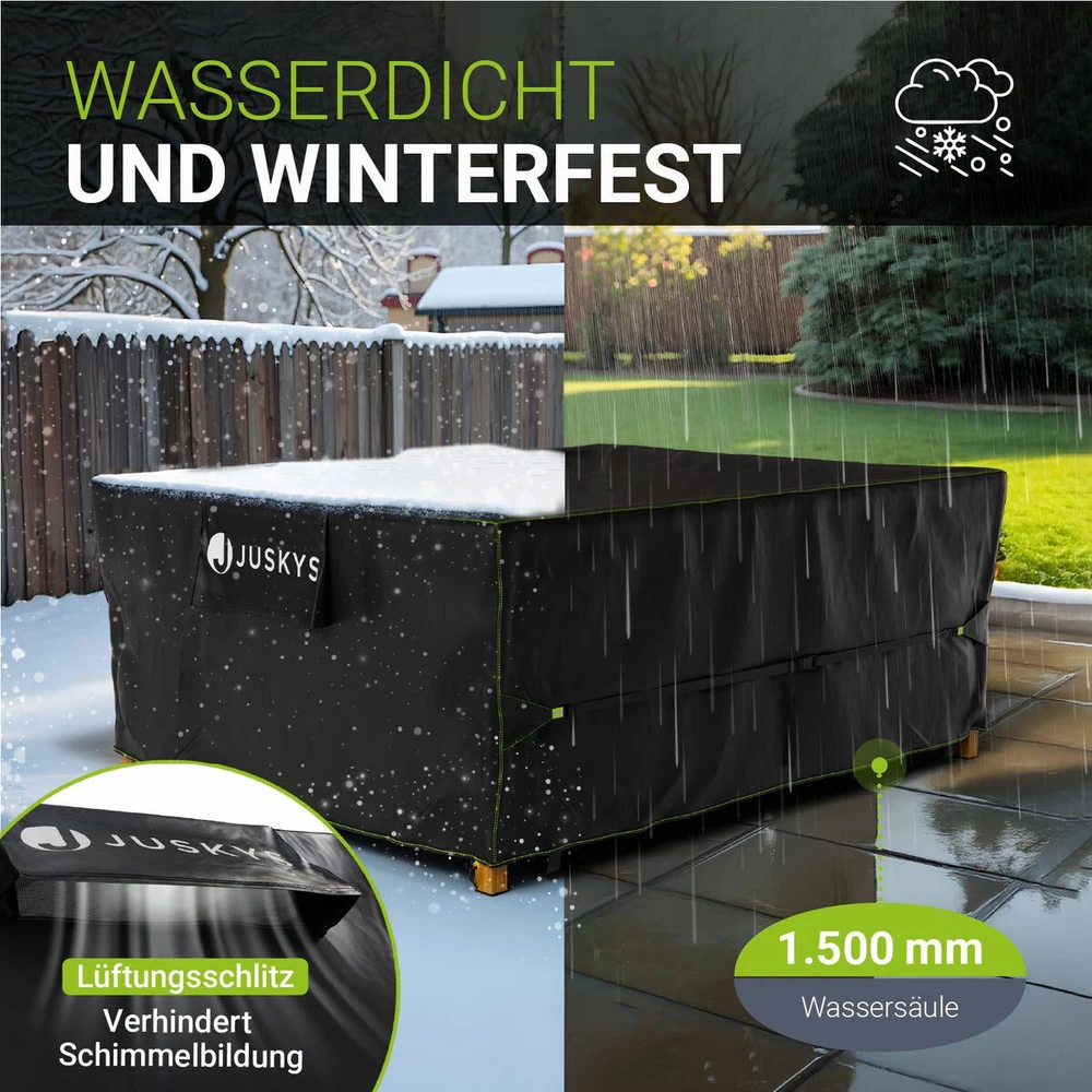 Juskys Daugiabučių baldų uždangalas CoverSafe Pro 242x182x100 cm