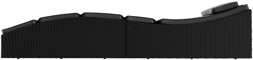 Juskys Gultas Lamia 200x60x40 cm juodas