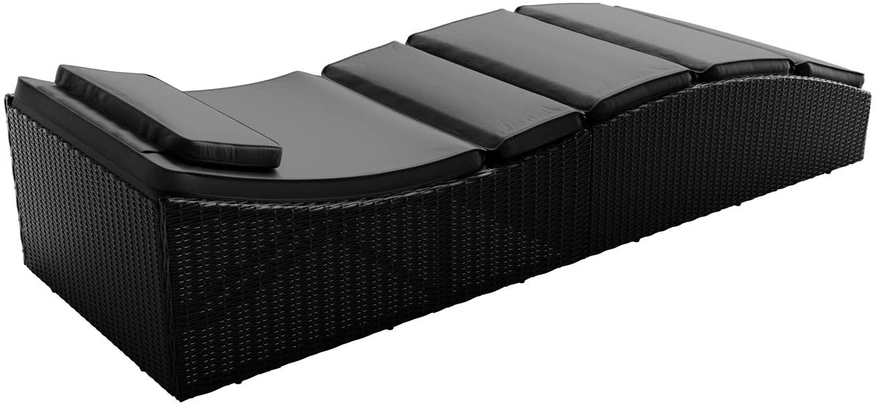 Juskys Gultas Lamia 200x60x40 cm juodas