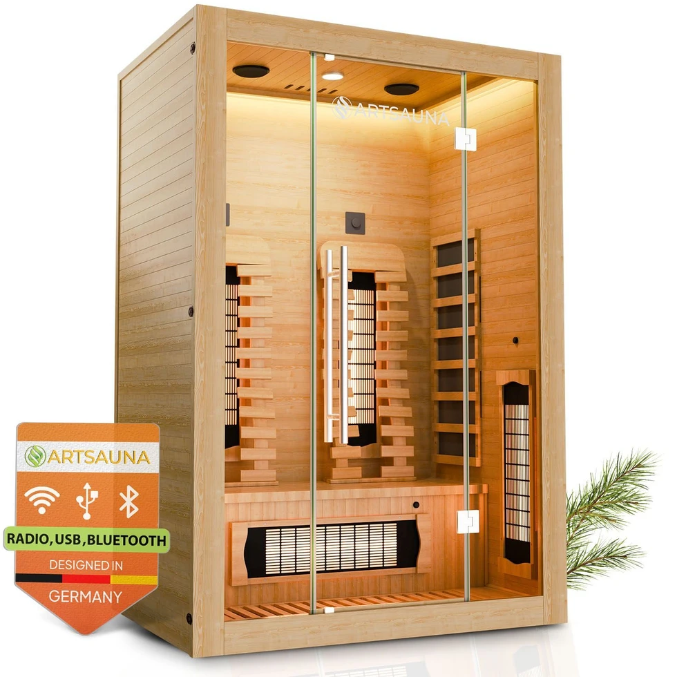 Juskys Infraraudonųjų spindulių kabina Kiruna130 Premium