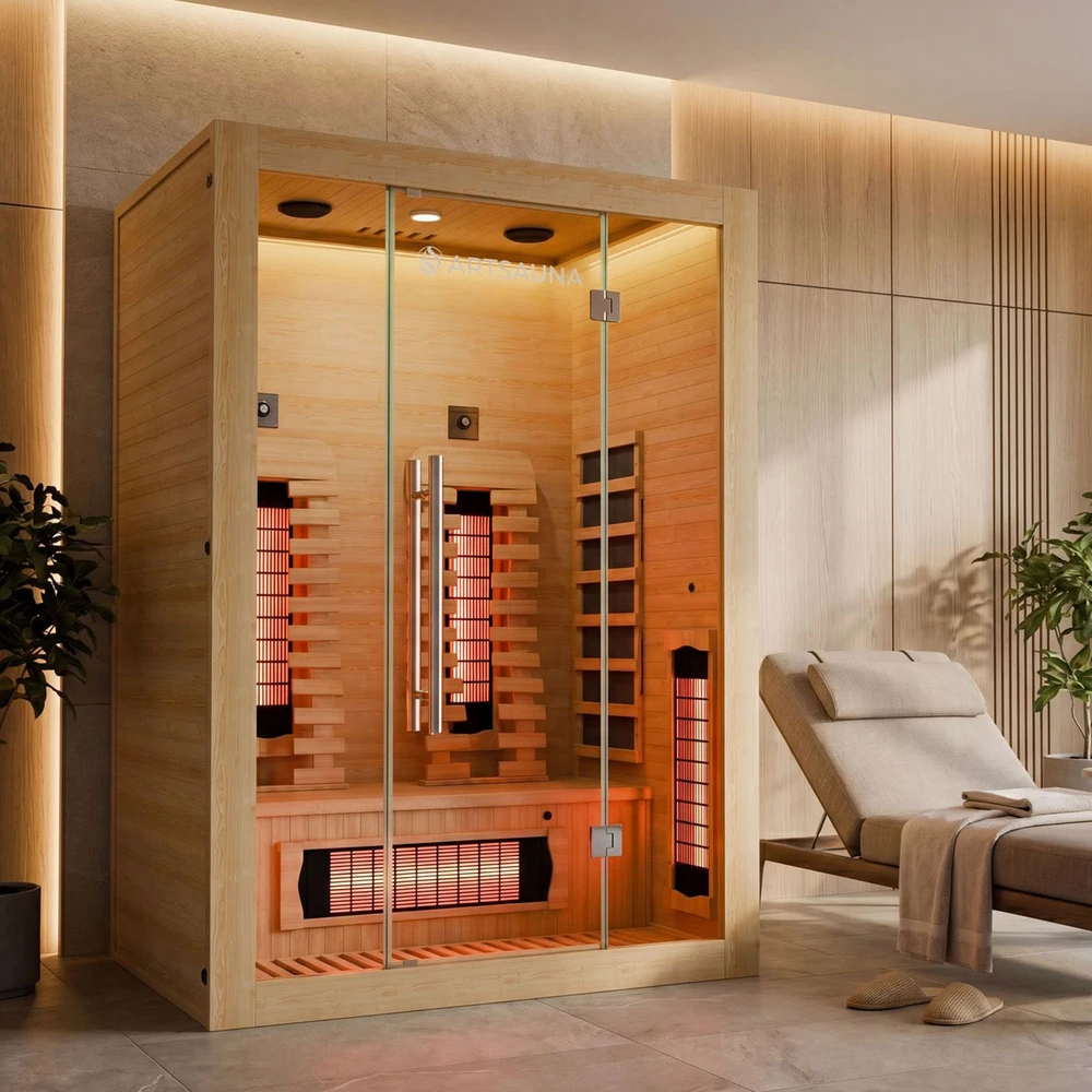 Juskys Infraraudonųjų spindulių kabina Kiruna130 Premium