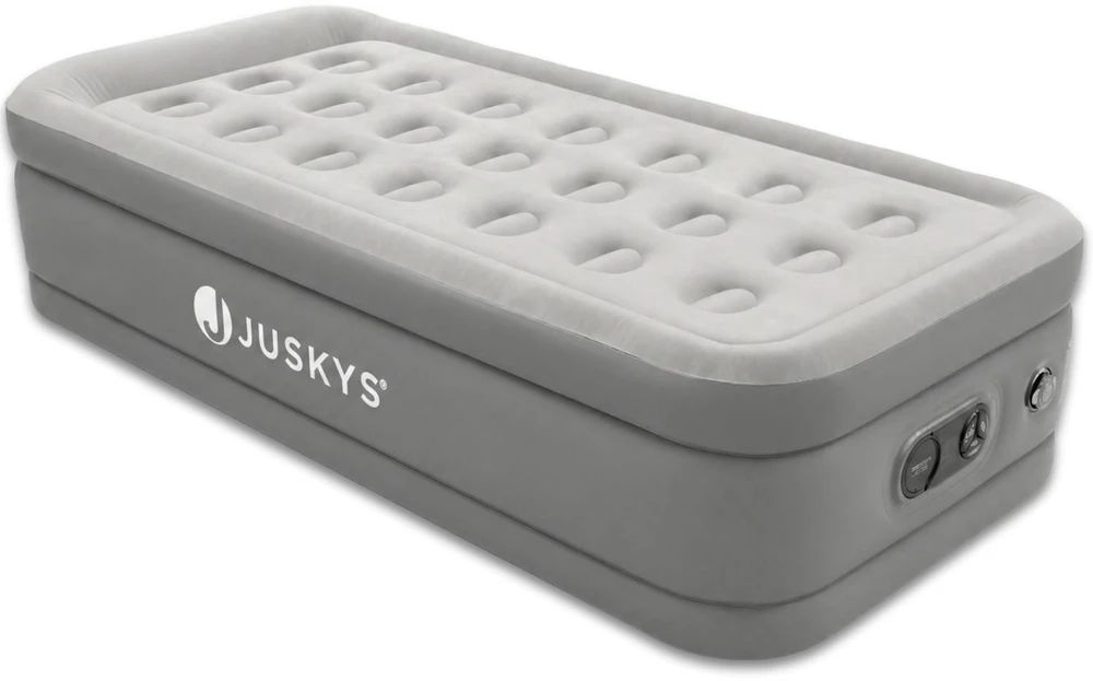 Juskys Oro čiužinys Sapri M 191x91x44 cm pilka/anglies spalva