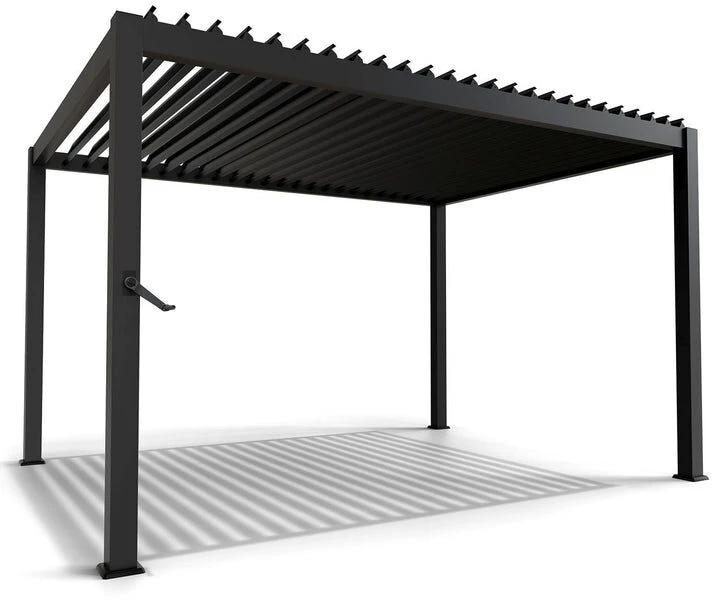 Juskys Pergola Tahiti 3x4 m antracito spalvos