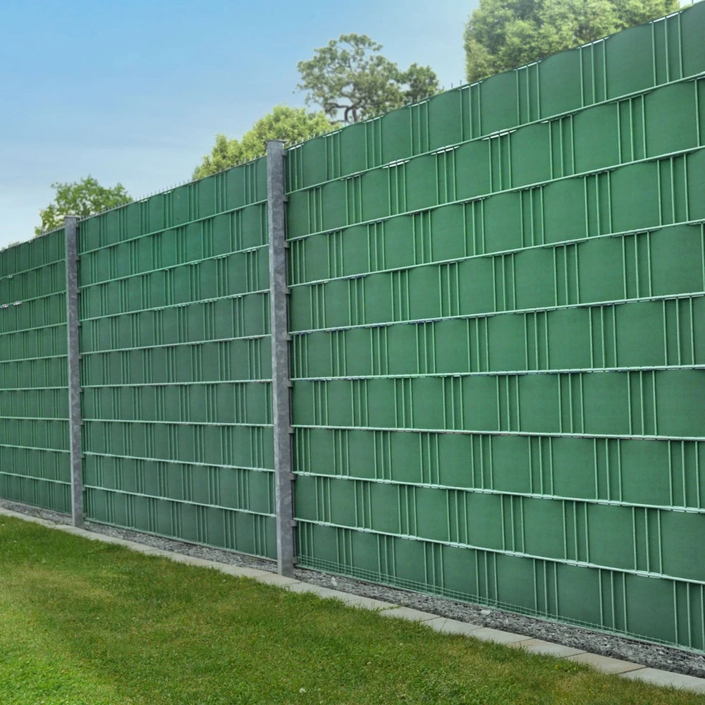 Juskys Privatumo tvoros juostos 4 vnt. 35 m x 19 cm žalia