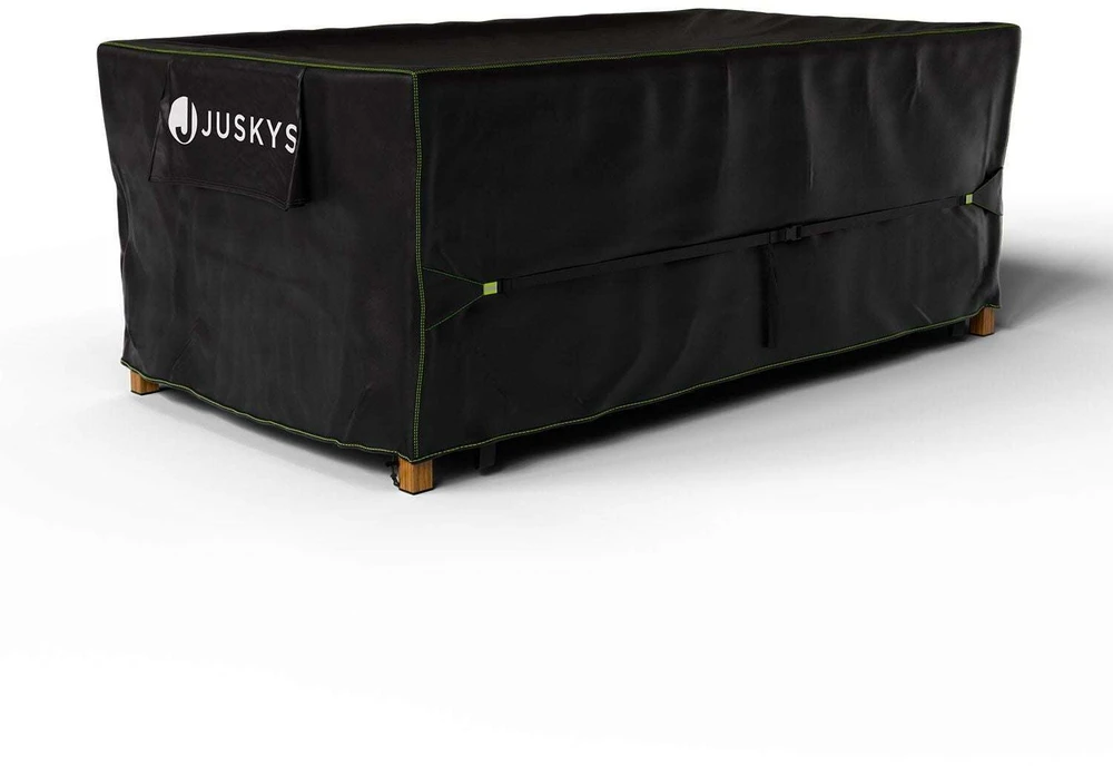 Juskys Sodo baldų uždangalas CoverSafe Pro 210x110x75 cm juodas