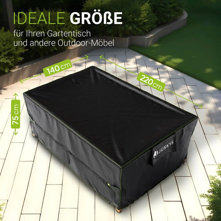 Juskys Sodo baldų uždangalas CoverSafe Pro 220x140x75 cm