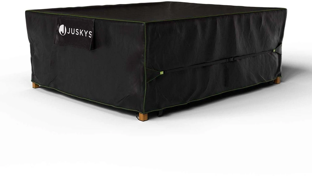 Juskys Sodo baldų uždangalas CoverSafe Pro 240x190x80 cm juodas