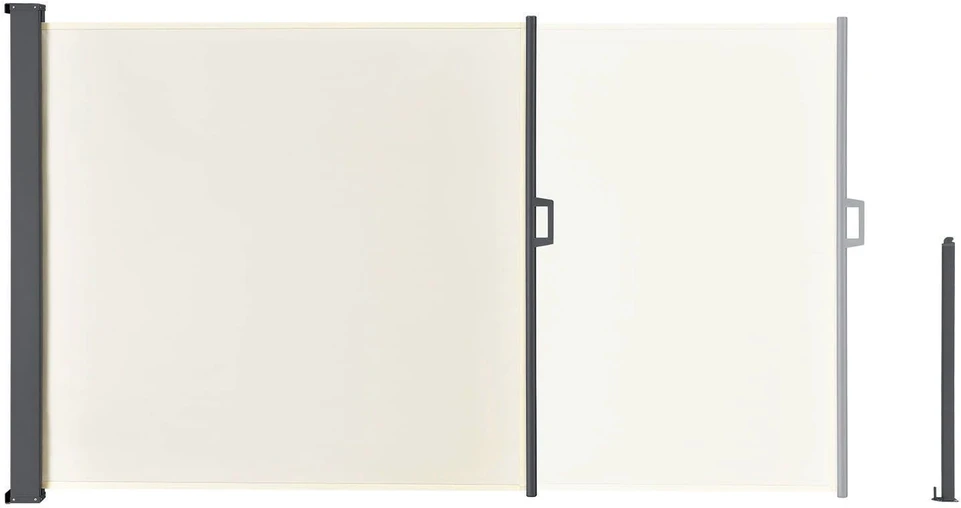Juskys Šoninė markizė Dubai 300x180 cm smėlio spalvos