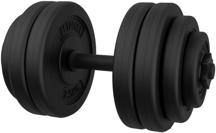 Juskys Svarmenų rinkinys 30 kg juodas
