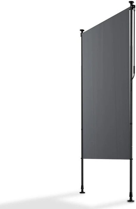 Juskys Vertikalus markizės uždangalas Barbados 120x310 cm pilkas