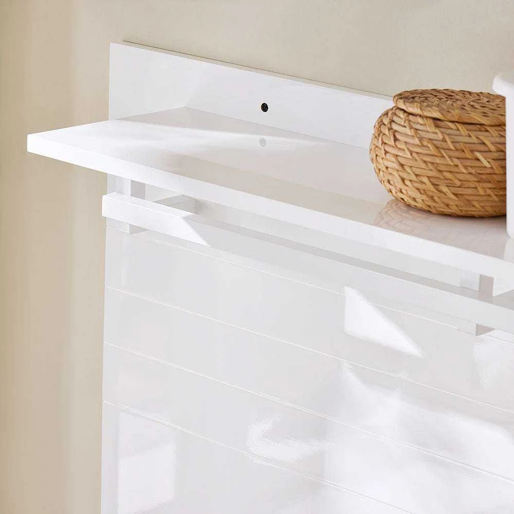 Kabatų laikiklis, SoBuy FHK36-W, 100x22x70 cm