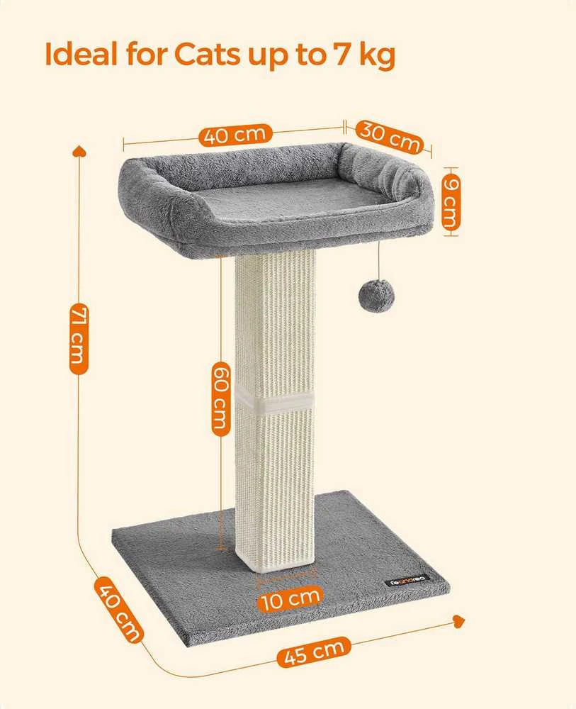 Songmics Feandrea Draskyklė 71 cm su platforma