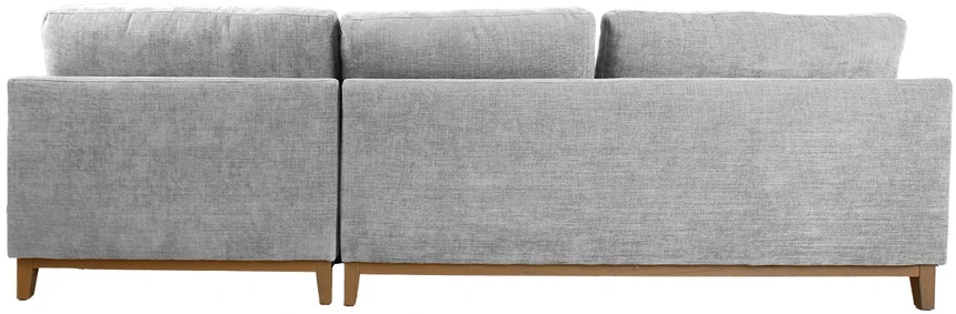 Kampinė sofa BASIL dešinioji kampinė, pilka