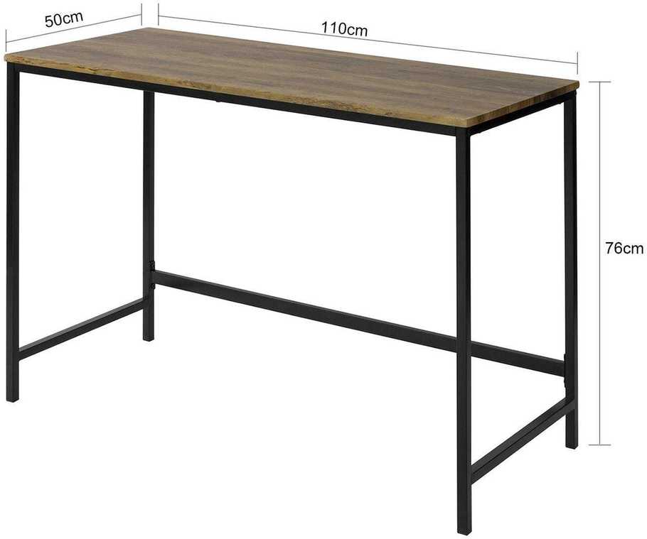Kampinis stalas, SoBuy FWT68-F, 110x50x76 cm