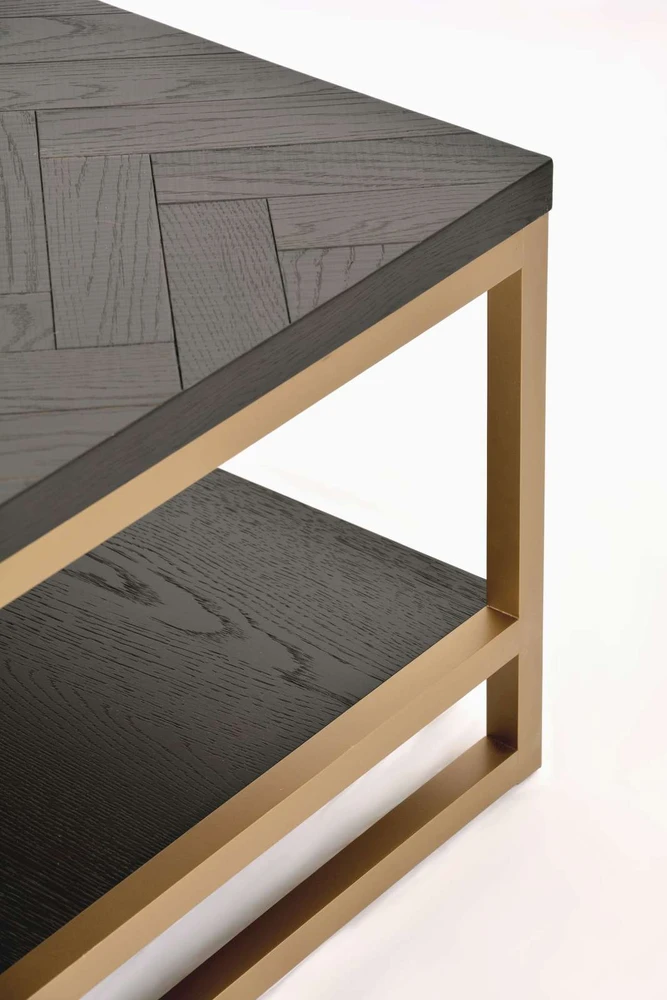 Kavos staliukas Seville, 120 x 42 x 60 cm, juoda