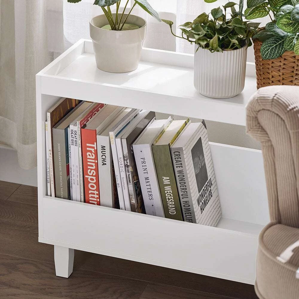 Kavos staliukas, SoBuy FBT147-W, 60x25x50 cm