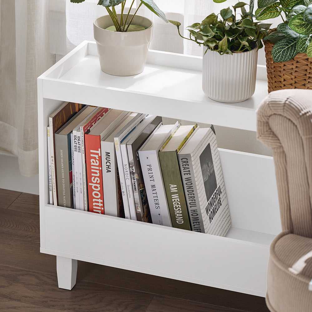 Kavos staliukas, SoBuy FBT147-W, 60x25x50 cm