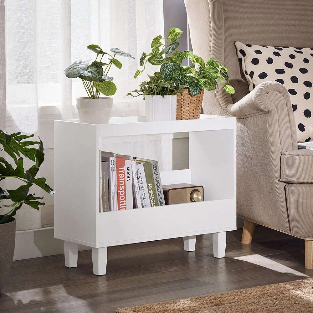 Kavos staliukas, SoBuy FBT147-W, 60x25x50 cm
